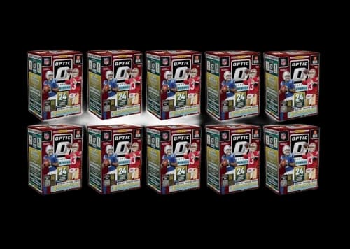 2023 Panini Donruss Optic Football Blaster Box (Purple Shock Parallels) 10x Lot