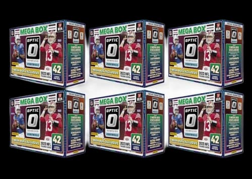 2023 Panini Donruss Optic Football Mega Box (Red Hyper Parallels) 6x Lot