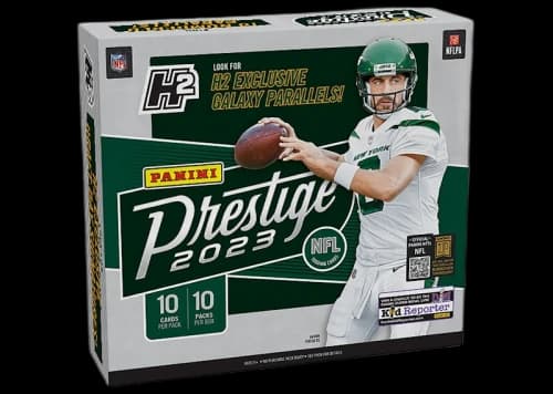 2023 Panini Prestige Football H2 Hobby Box (Galaxy Parallels)