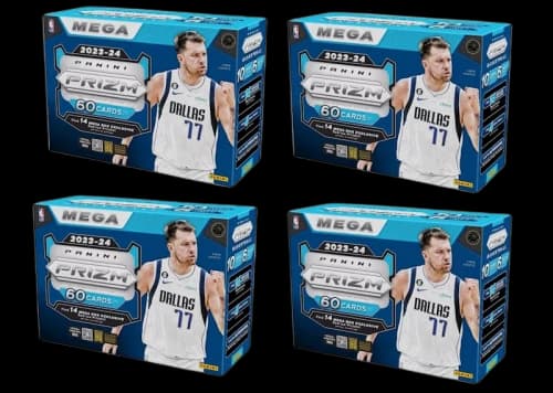 2023 Panini Prizm Basketball Mega Box (Red Ice Prizms) 4x Lot