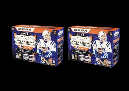 2023 Panini Prizm Football Mega Box (Pink Prizms) 2x Lot