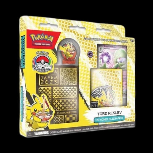 2023 Pokèmon 2023 World Championships Deck Tord Reklev Psychic Elegance Box