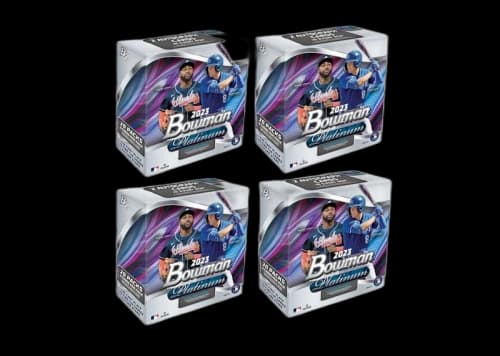2023 Topps Bowman Platium Baseball Monster Box 4x Lot
