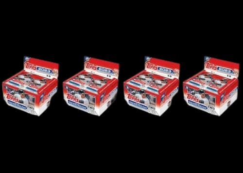2023 Topps Series 2 Baseball Retail Display Box (Royal Blue Base Card Parallels) 4x Lot