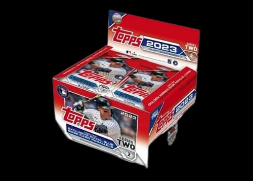 2023 Topps Series 2 Baseball Retail Display Box (Royal Blue Base Card Parallels)