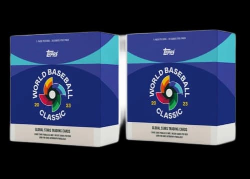 2023 Topps World Baseball Classic Global Stars Baseball Box 2x Lot