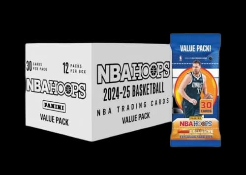 2024-2025 Panini NBA Hoops Basketball Value Pack Box