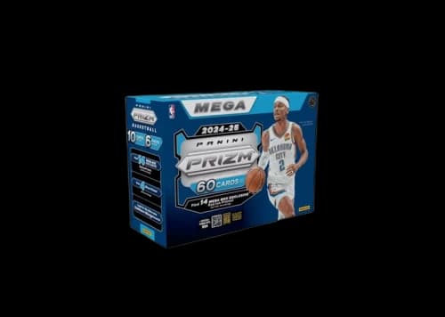2024-25 Panini NBA Prizm Basketball Mega Box (Blue Parallel)