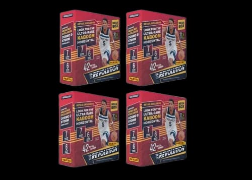 2024-25 Panini Revolution Basketball Mega Box 4x Lot