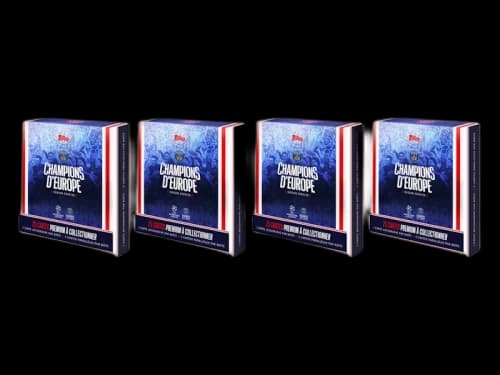 2024/25 Topps Champions d'Europe Paris Saint Germain Hobby Box 4x Lot