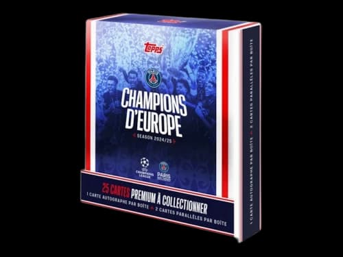 2024/25 Topps Champions d'Europe Paris Saint Germain Hobby Box