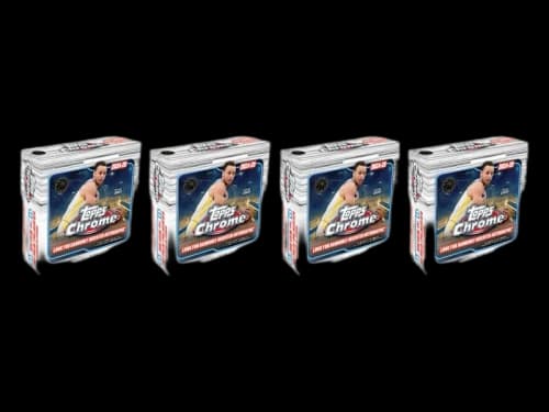 2024/25 Topps Chrome Basketball Mega Box 4x Lot