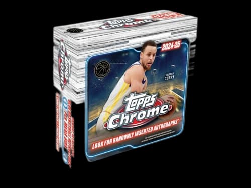 2024/25 Topps Chrome Basketball Mega Box