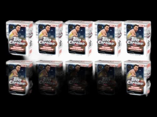 2024/25 Topps Chrome Basketball Value Box 10x Lot
