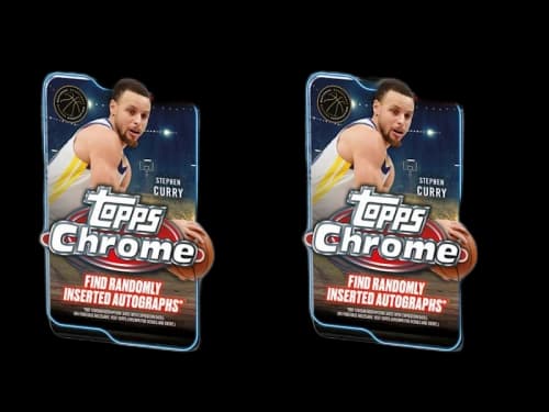 2024/25 Topps Chrome Basketball Value Box 2x Lot
