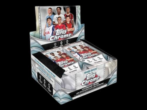 2024-25 Topps Chrome UEFA Club Competitions Jumbo Box