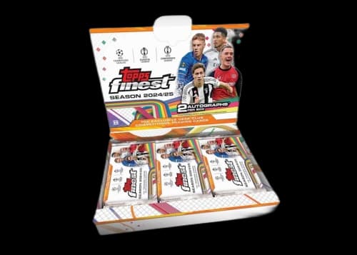 2024/25 Topps Finest UEFA Club Competitions UEFA Club Competitions Hobby Box