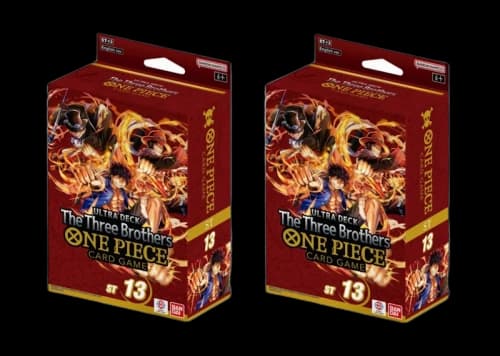 2024 Bandai One Piece Card Game The Three Brothers (ST 13) Ultra Deck 2x Lot