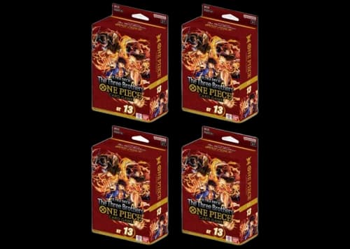 2024 Bandai One Piece Card Game The Three Brothers (ST 13) Ultra Deck 4x Lot