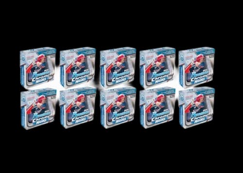 2024 Bowman Chrome Baseball Mega Box 10x Lot