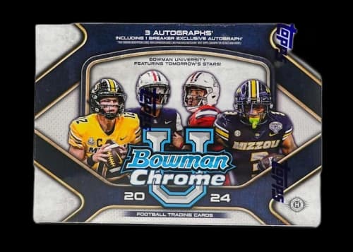 2024 Bowman Chrome University Football Delight Box