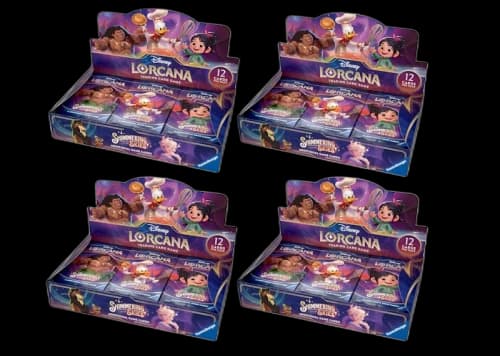 2024 Disney Lorcana TCG Shimmering Skies Booster Box 4x lot