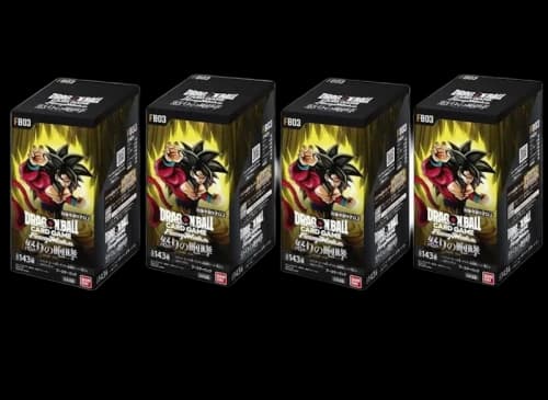 2024 Dragon Ball Super FB-03 Raging Roar Booster Box (Japanese) 4x lot FB-03