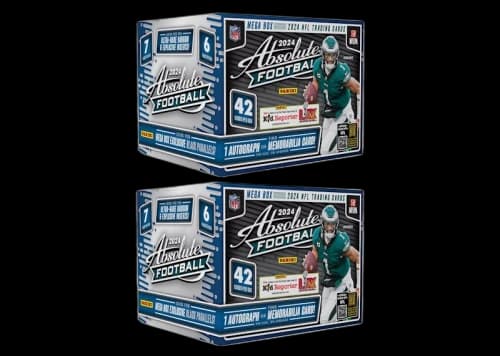 2024 Panini Absolute Football Mega Box 2x Lot