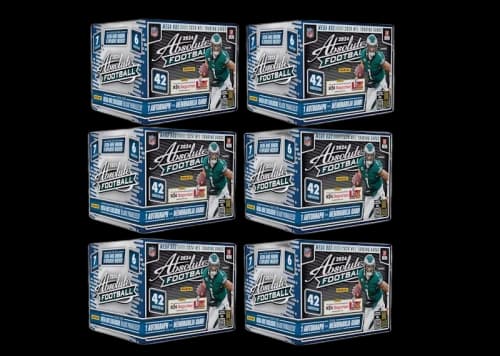 2024 Panini Absolute Football Mega Box 6x Lot