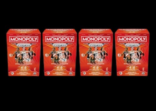 2024 Panini Monopoly Prizm WNBA Booster Box 4x Lot