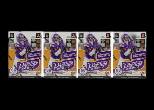 2024 Panini Prestige Football Blaster Box 4x Lot