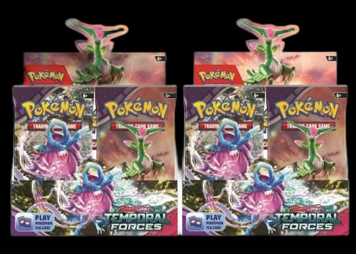 2024 Pokémon Scarlet & Violet Temporal Forces Booster Box 2x Lot