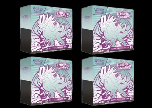 2024 Pokémon Scarlet & Violet Temporal Forces (Walking Wake) Elite Trainer Box 4x Lot
