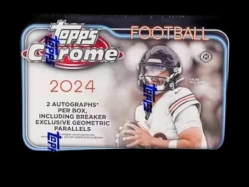 2024 Topps Chrome Football Breaker Delight Box