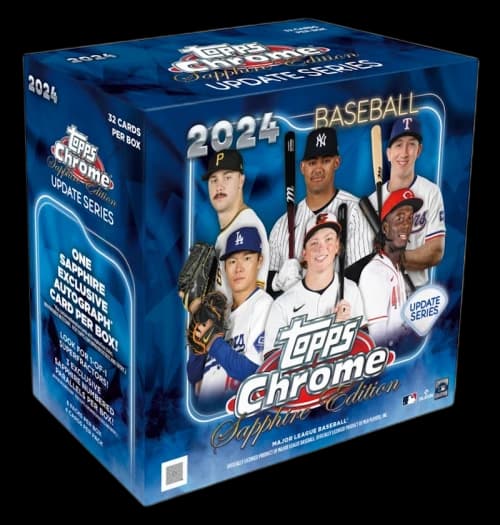 2024 Topps Chrome Update - SAPPHIRE Baseball Box