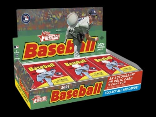 2024 Topps Heritage Baseball Hobby Box