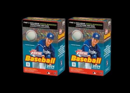 2024 Topps Heritage High Number Baseball Value Box 2x Lot