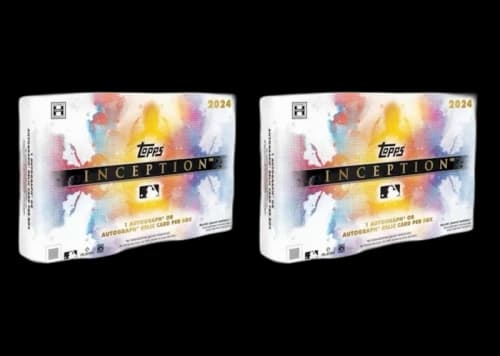 2024 Topps Inception Baseball Hobby Box 2x Lot