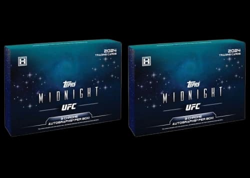 2024 Topps Midnight UFC Hobby Box 2x Lot