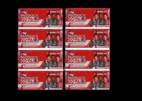 2024 Topps Paddock Pass F1 Formula 1 Hobby Box 8x Lot
