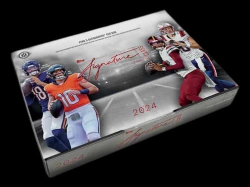 2024 Topps Signature Class NFL Football Hobby Box