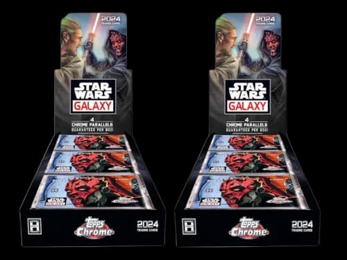 2024 Topps Star Wars Chrome Galaxy Hobby Box 2x Lot