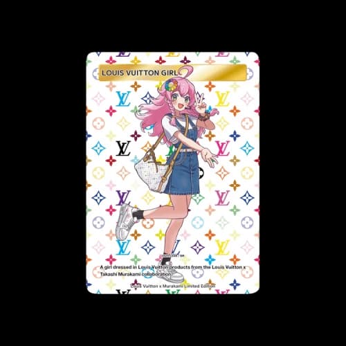 Louis Vuitton x Takashi Murakami Louis Vuitton Girl Collectible Trading Cards