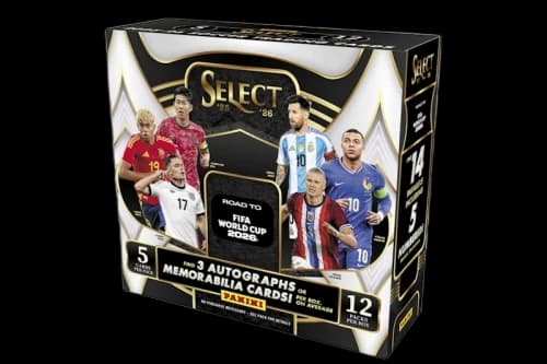 2025-2026 Panini Select Road to FIFA World Cup Trading Card Hobby Box