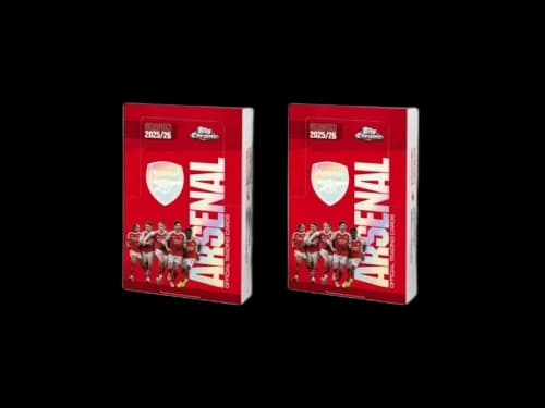 2025/2026 Topps Chrome Arsenal Hobby Box 2x Lot
