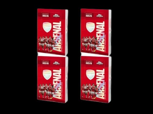 2025/2026 Topps Chrome Arsenal Hobby Box 4x Lot