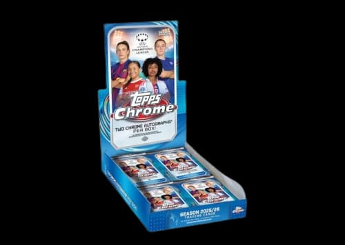 2025/2026 Topps Chrome UEFA Women's Champions League Hobby Box