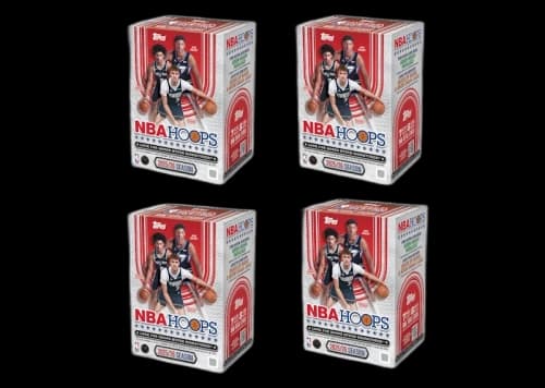 2025-2026 Topps Hoops Basketball Value Box 4x Lot