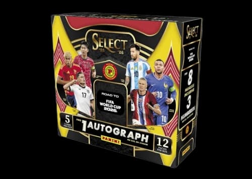 2025-26 Panini Select Road to FIFA World Cup Hobby International Box