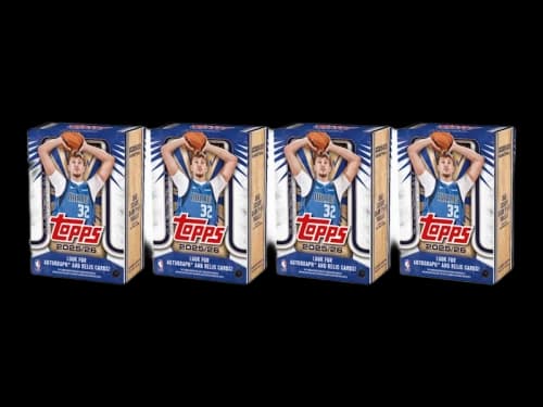 2025/26 Topps Basketball Value Box 4x Lot